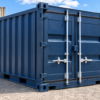 Used 10ft Cut Down Shipping Container - Wind & Watertight Steel Storage Unit