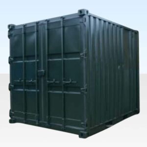 10ft x 8ft Cut Down Steel Storage Container – Used, Wind & Watertight