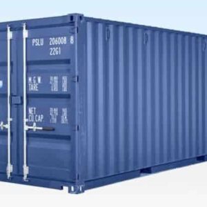 20ft Blue Shipping Container – One Trip | Secure Steel Storage, ISO Standard