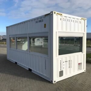 20ft High Cube Fixed Glazing Observation Shipping Container