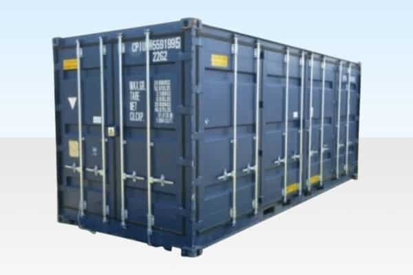 20ft-open-side-bunded-shipping-container-with-mesh-floor-heavy-duty-hazardous-storage
