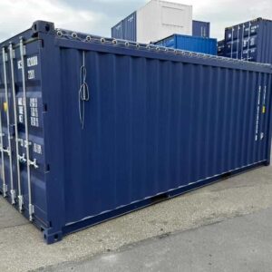 20ft x 8ft used shipping container open top for sale at Lease Lane Containers