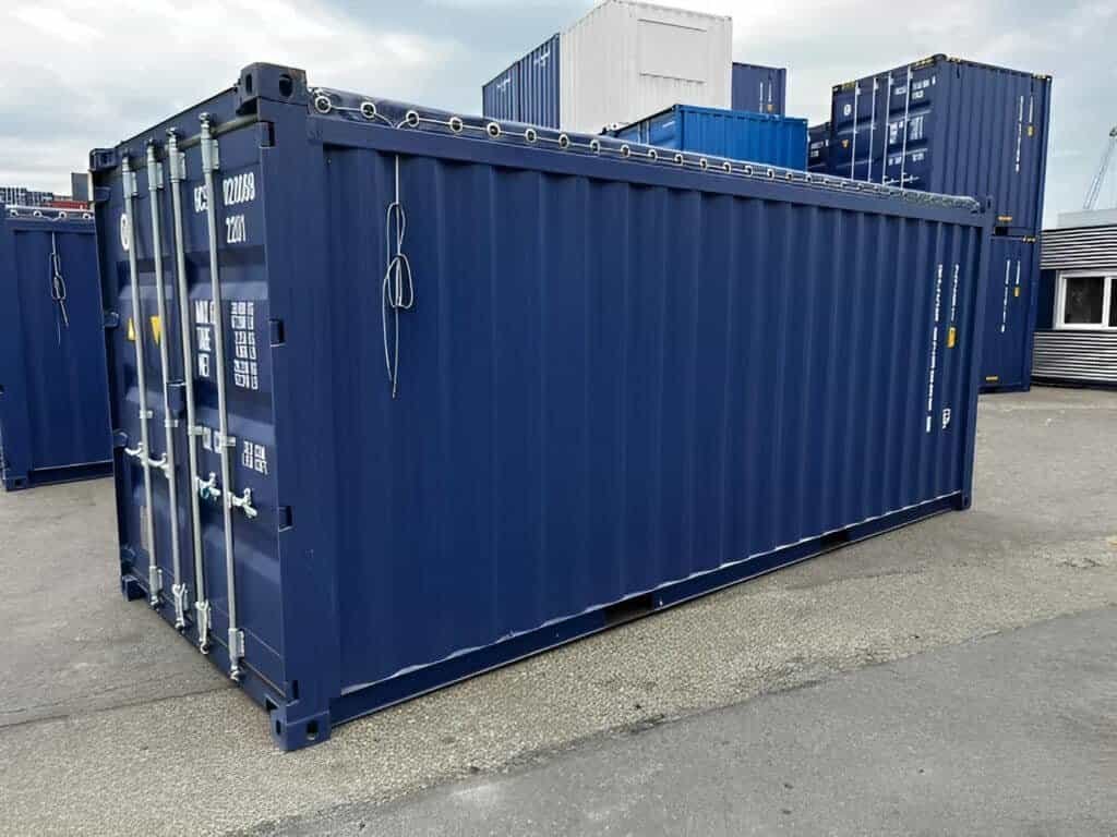 20ft x 8ft Used Shipping Container Open Top | Lease Lane Containers 20ft x 8ft used shipping container open top for sale at Lease Lane Containers