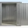 2m flat pack shipping container for sale in galvanized steel