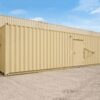 40ft climate-controlled storage container with insulated steel construction and temperature-controlled storage system