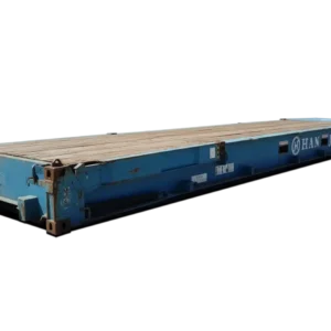 40ft flat rack shipping container for oversized cargo transport