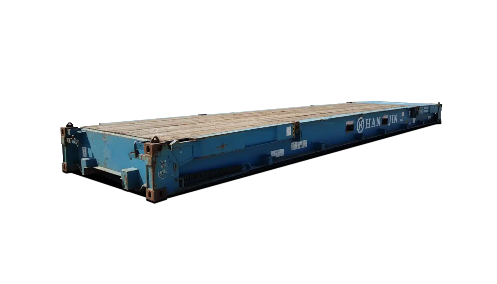 40ft Used Flat Rack Shipping Container for Sale 40ft flat rack shipping container for oversized cargo transport