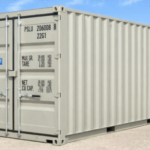 20ft white shipping container one trip ISO certified