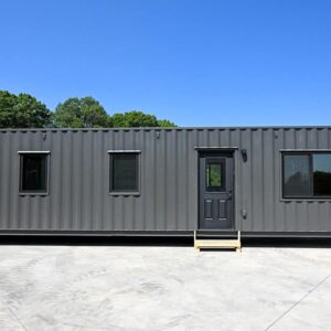 40FT Augustine Luxury Container Home with Kitchen Bathroom HVAC and Garage Conversion
