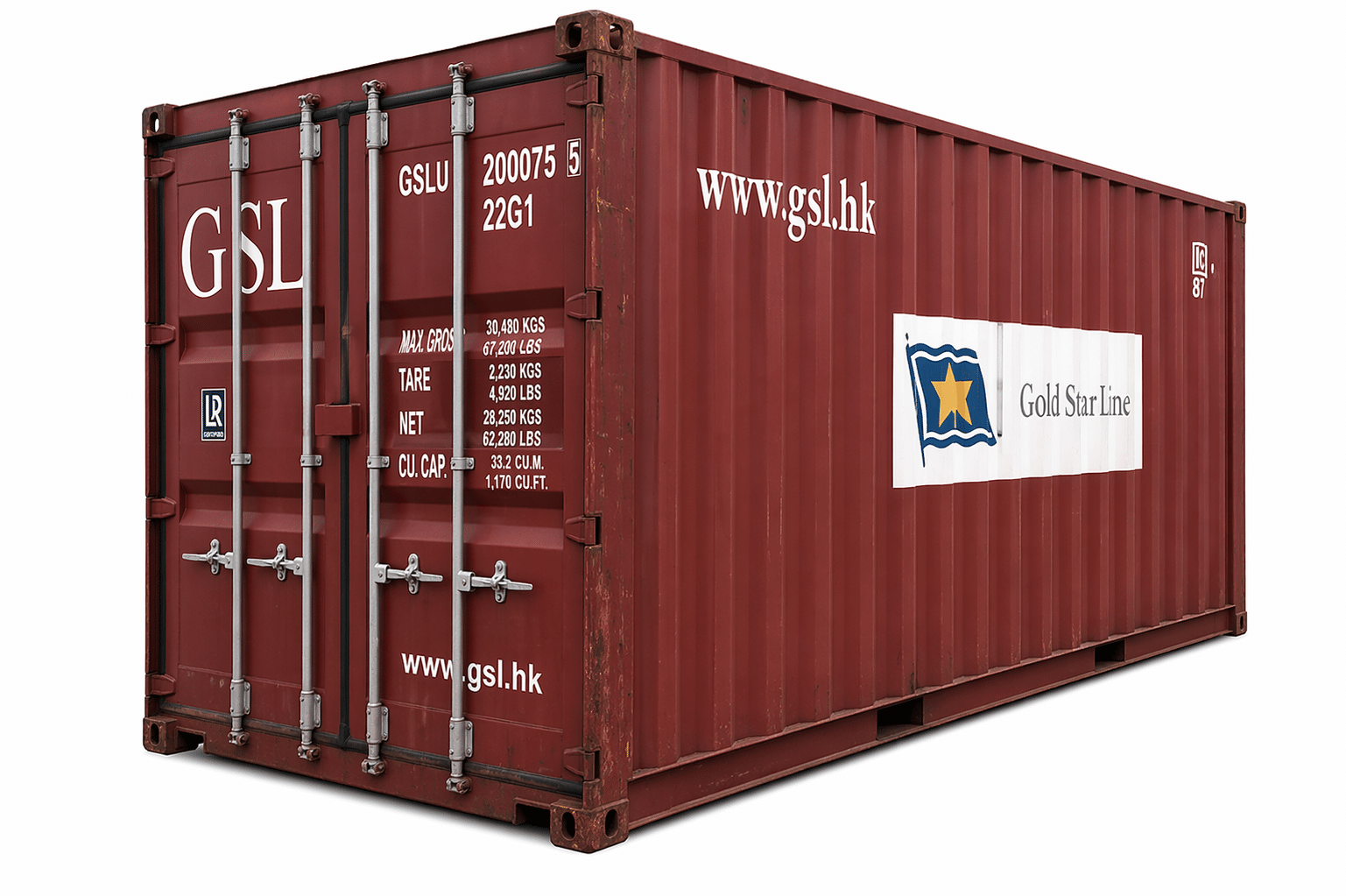 20ft Cargo-Worthy Shipping Container Dry Van 20ft cargo-worthy shipping container