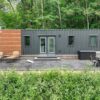 40ft Kennedy Luxury Container Home exterior by Lease Lane Containers