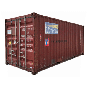 20ft used cargo-worthy shipping container dry van for sale