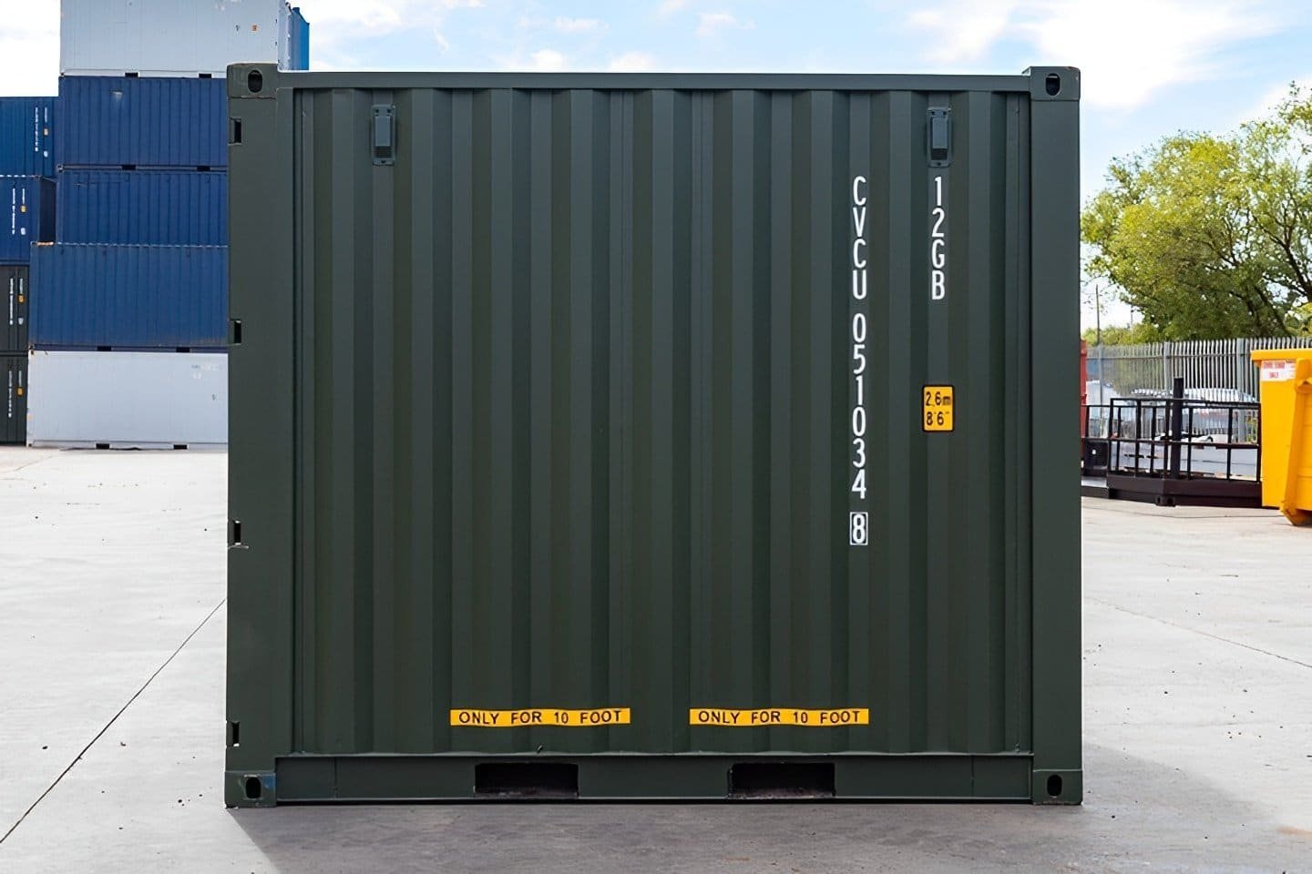 heavy-duty-10ft-x-8ft-one-trip-green-steel-shipping-container-1