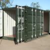 Used 20ft open side shipping container with full side access