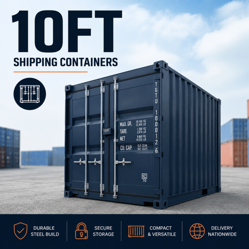 10ft Containers